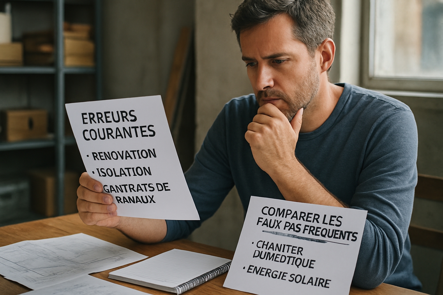 Comparer les faux pas fréquents entre chantier domestique, énergie solaire et déplacements post thumbnail image